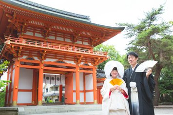 [和装ロケーション]大阪から京都へ結婚の前撮り
